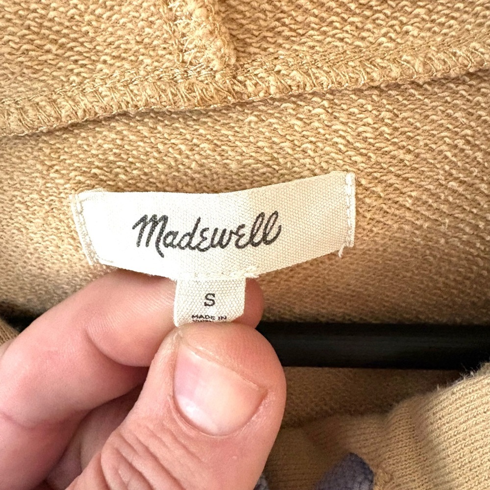 Madewell Camel Knit Hoodie - Picture 4 of 7